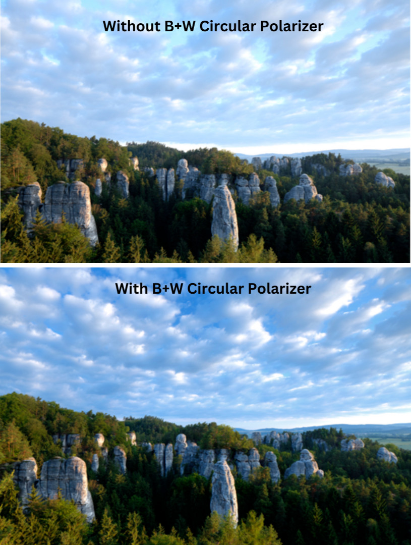 B + W 77mm Circular Polarizer Kaesemann HTC (F-PRO) – Genuine, Brand New in Box