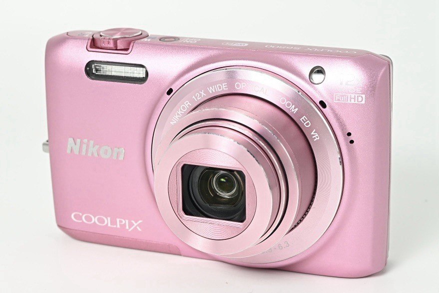 [Mint] Nikon Coolpix S6800 Pink 16.0MP 12x Digital Camera from Japan