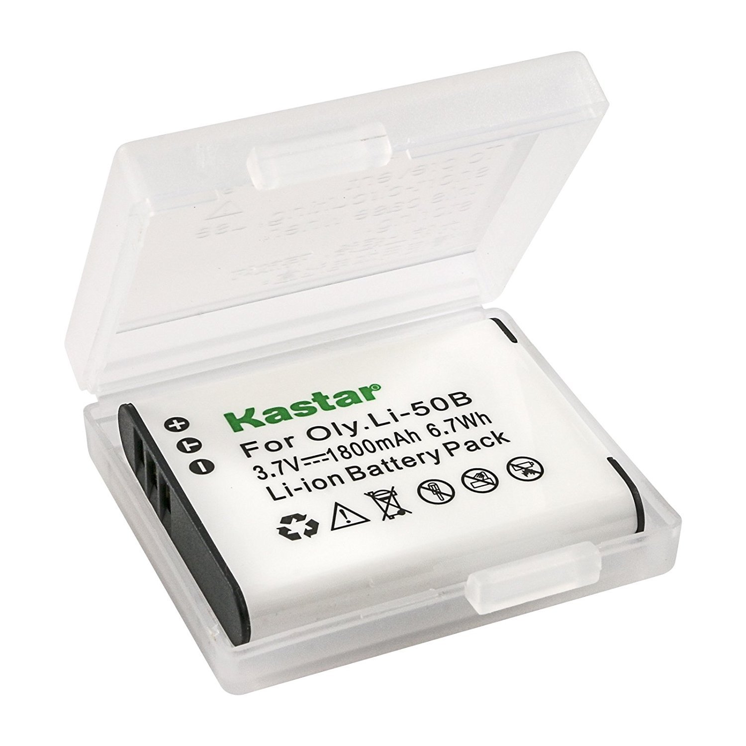 Li-50B Battery for OLYMPUS Tough 6000 6010 8000 8010 TG-610 TG-615, TG-620 iHS