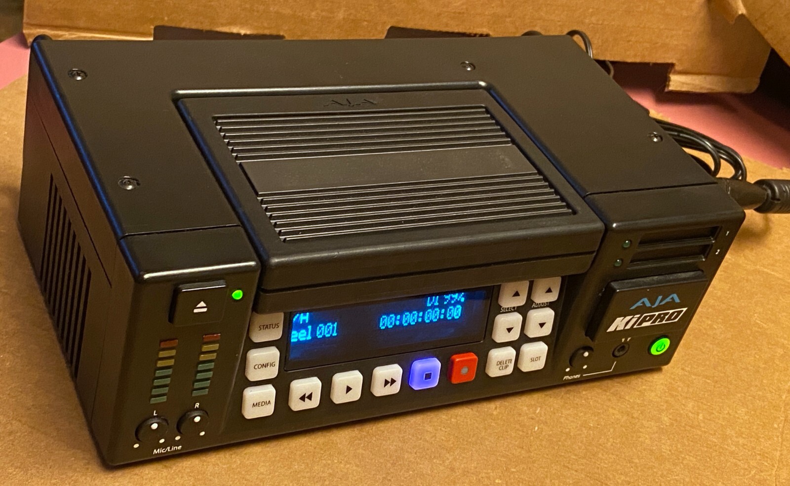 AJA Ki Pro Field HDMI SDI Video Recorder HD ProRes 4:2:2 (No Kistor Media Drive)