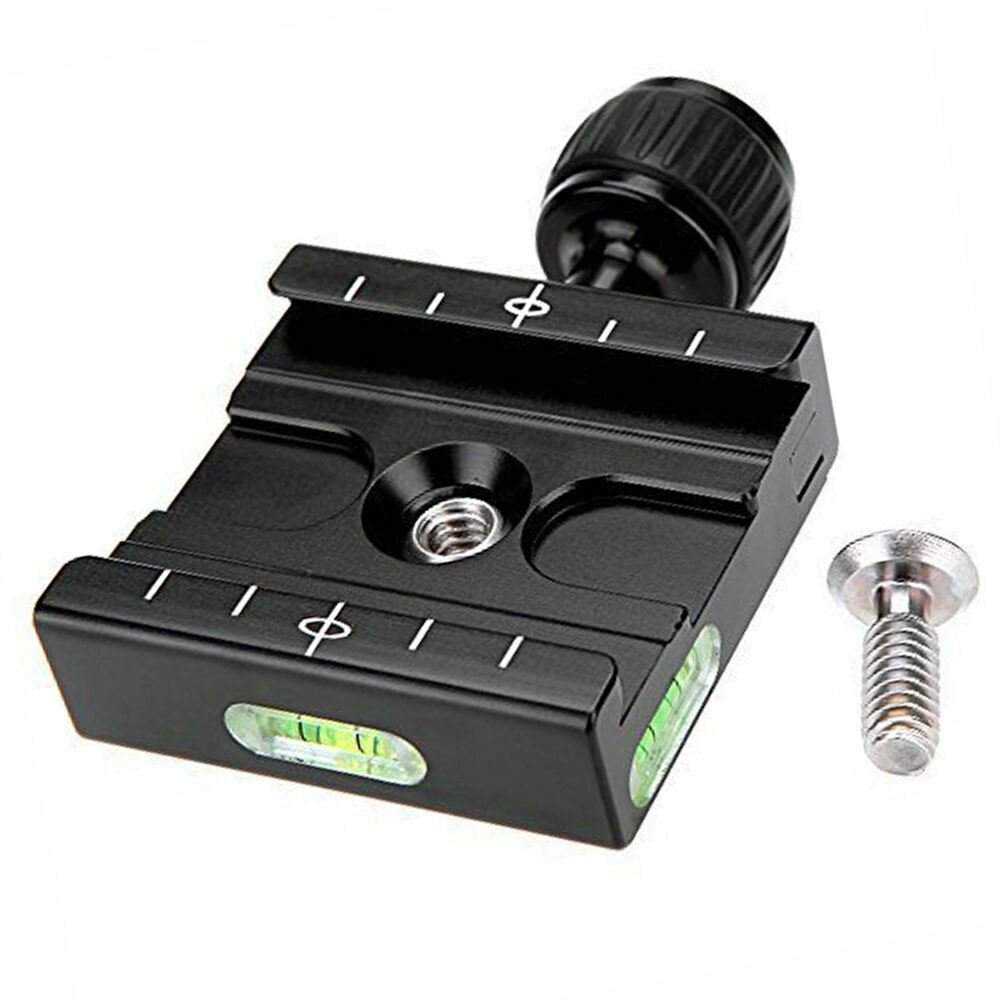 Arca-Swiss Type Adapter Square Clamp + Quick Plate for Benro Gizto BallHead