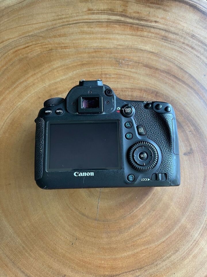 Canon EOS 6D 20.2MP Digital SLR Camera – Black (Body Only), 8035B002
