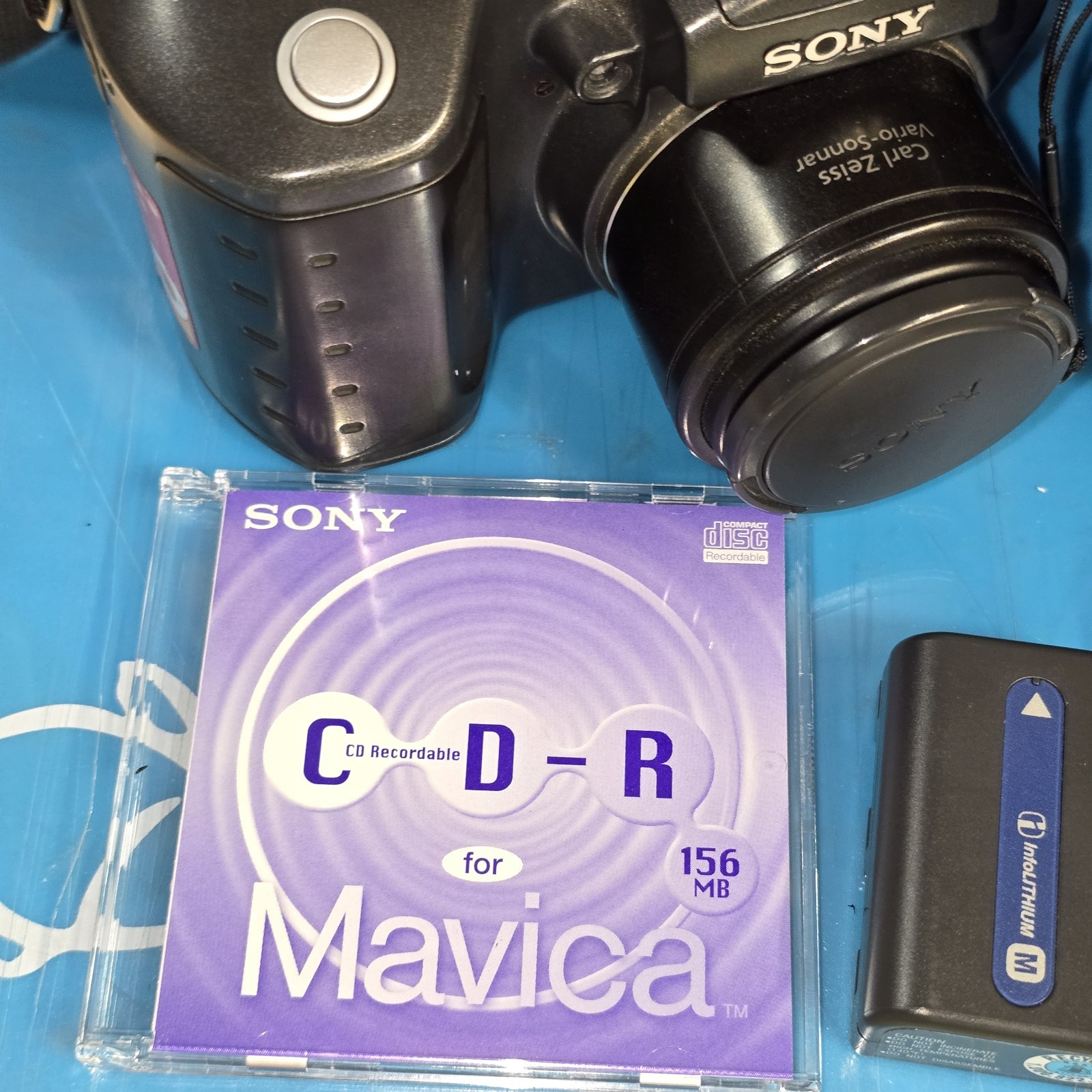 Sony Mavica MVC-CD500 5.0MP Digital Camera Black PARTS ONLY READ