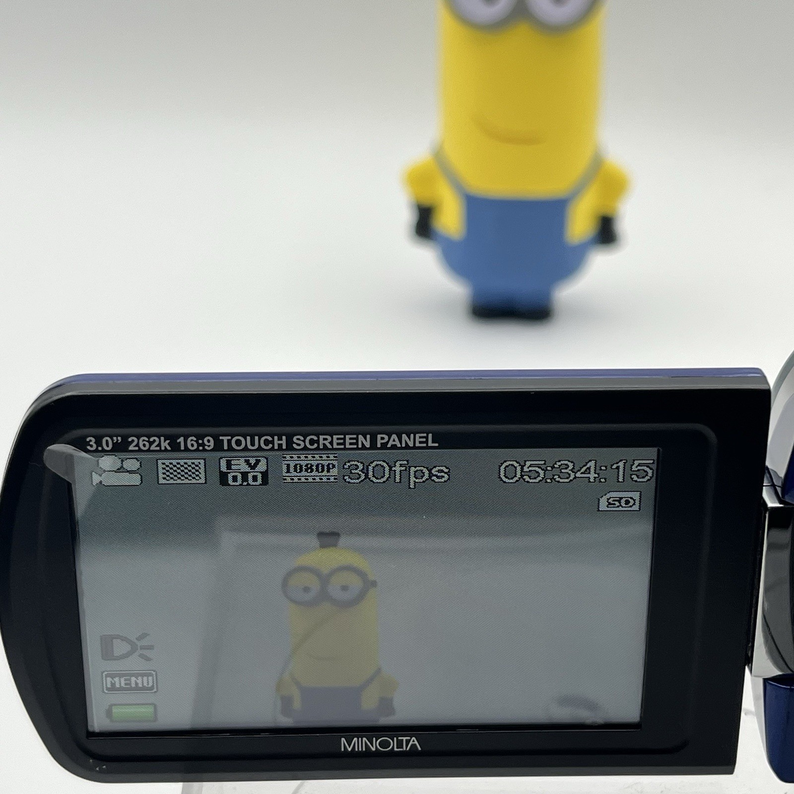Minolta 24MP HD IR Night Vision Digital Camcorder – MN88NV – Bundel Deal – Works