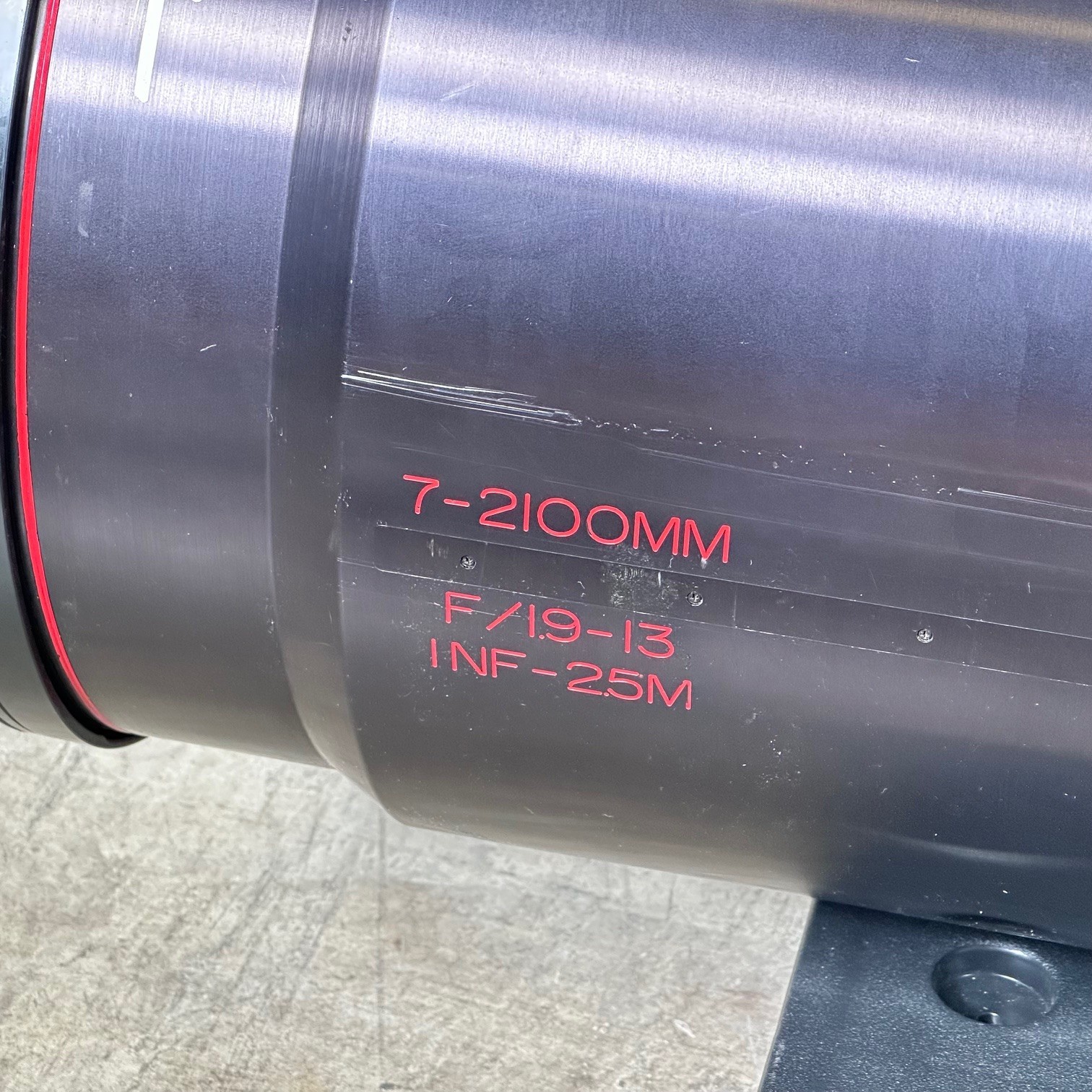 (Rare) Panavision 300X 7-2100mm HD Broadcast Optical 300x Zoom Lens