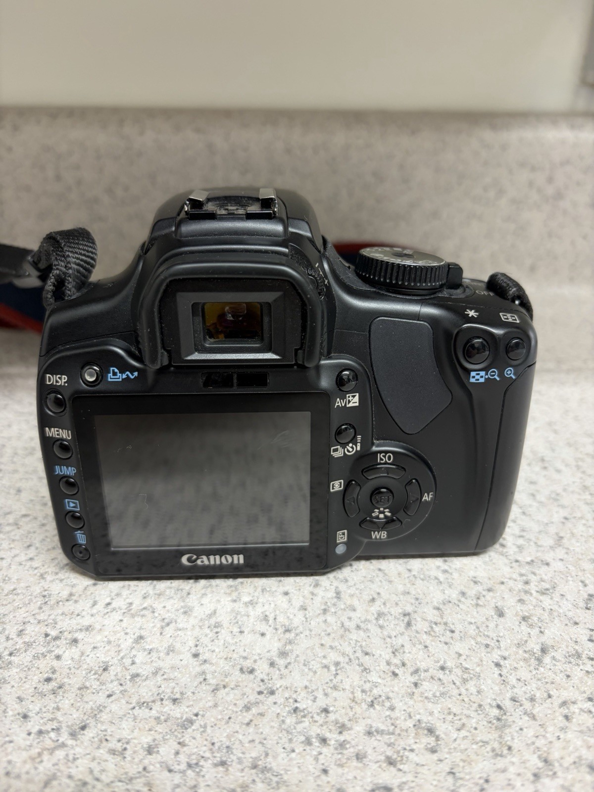 Canon EOS Digital Rebel XTI Camera 18-55mm Zoom Lens Untested