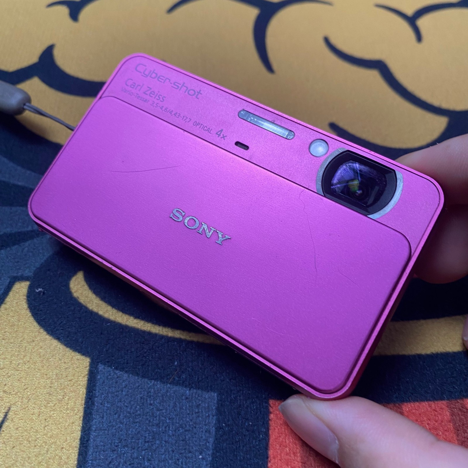 SONY Cyber Shot DSC-T99 CCD 14.1MP 4x Optical Zoom Digital Camera-Pink