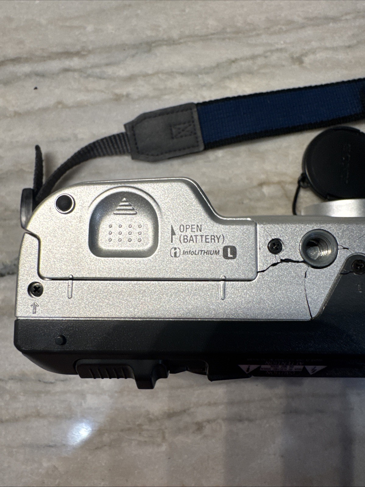 Sony FD Mavica MVC-FD75 Digital Still Camera Tested Working Silver Floppy Disk