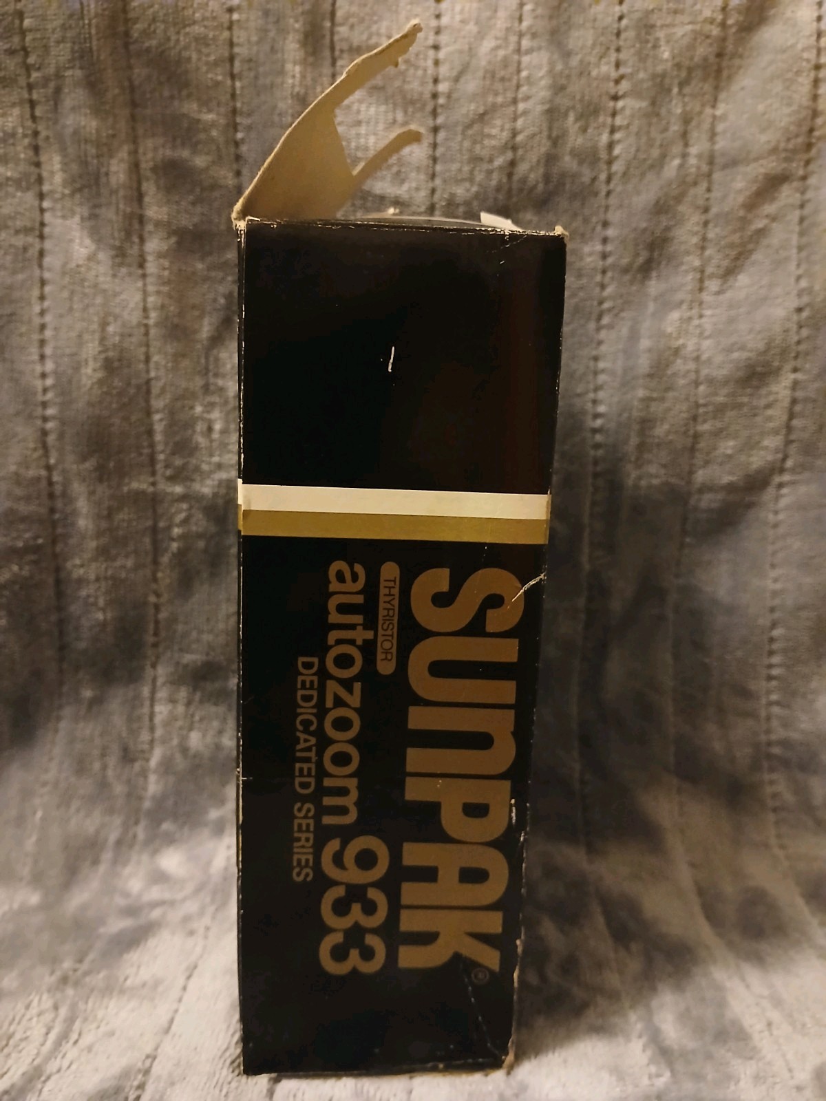 Sunpak Auto Zoom 933 Dedicated Pentax Camera Flash Mount Accessory Vintage Japan
