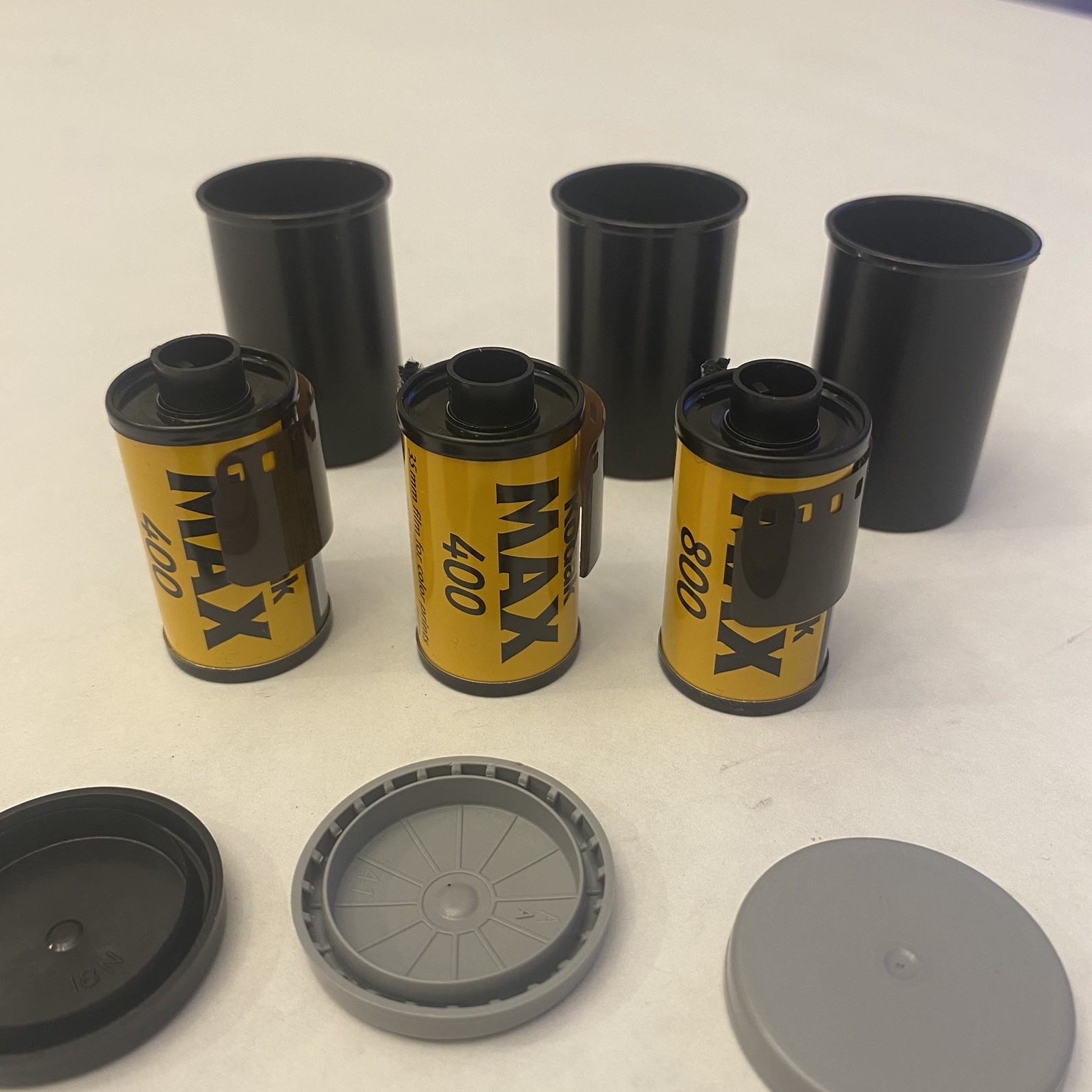 Lot of 3 Kodak Professional 400 800 color Negative Film (24 36 exp) unknown expr