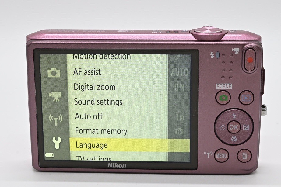 [Mint] Nikon Coolpix S6800 Pink 16.0MP 12x Digital Camera from Japan