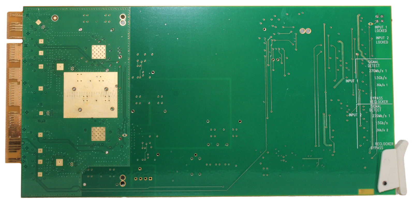 Evertz 500DA2Q-3G REV: 2 3G/HD/SD-SDI Dual Reclocking Distribution Amplifier
