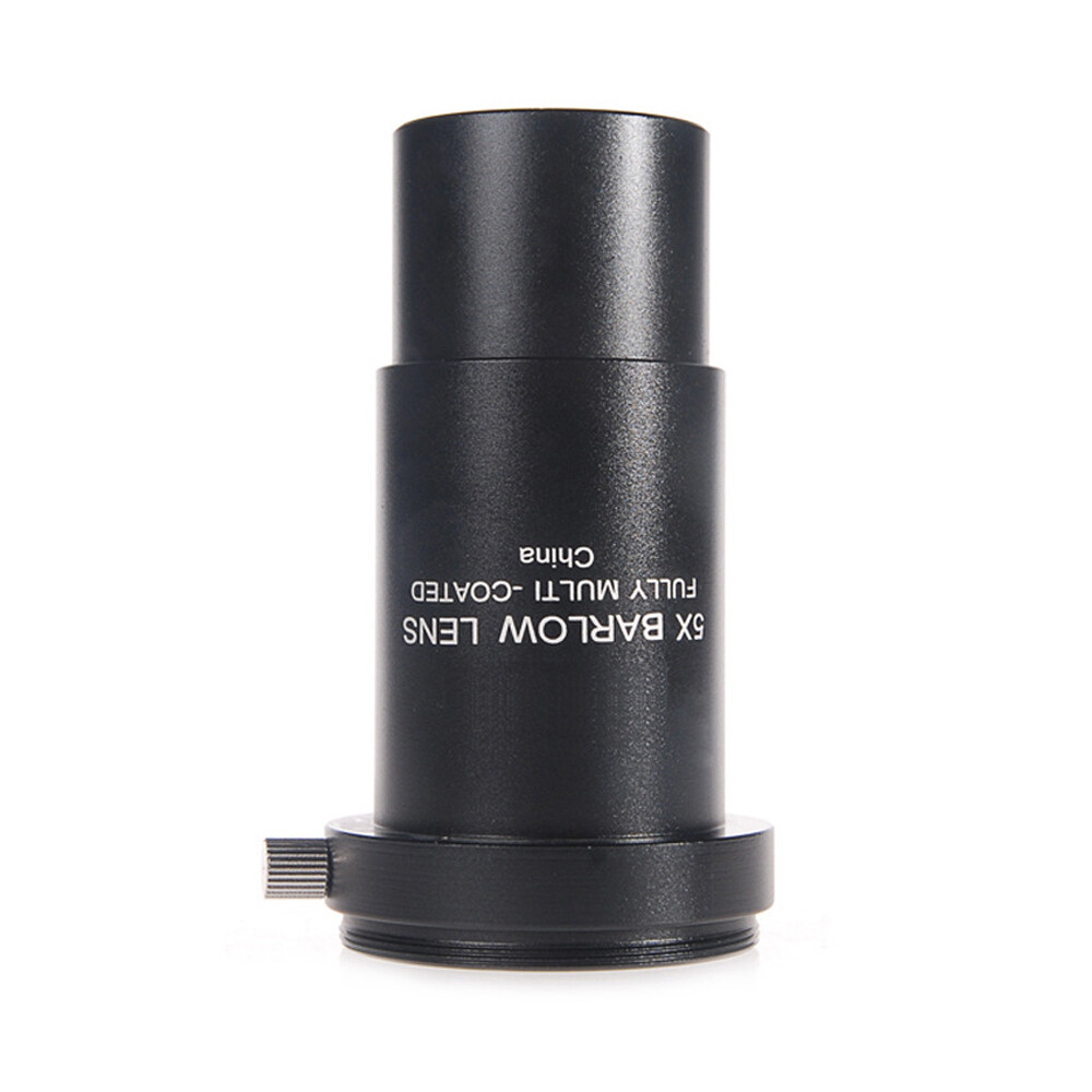 5X Barlow Lens 1.25 Inch Metal Fully Multi-Coated Telescope Extender Lens US