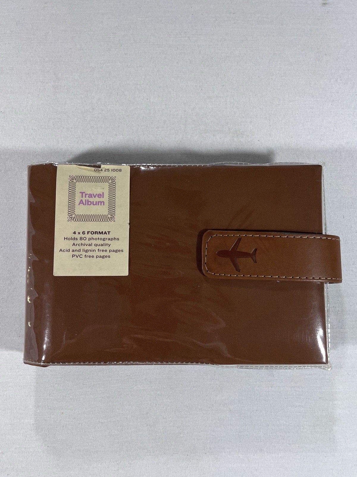 4X6 Travel Album Photo Album Brown Leather