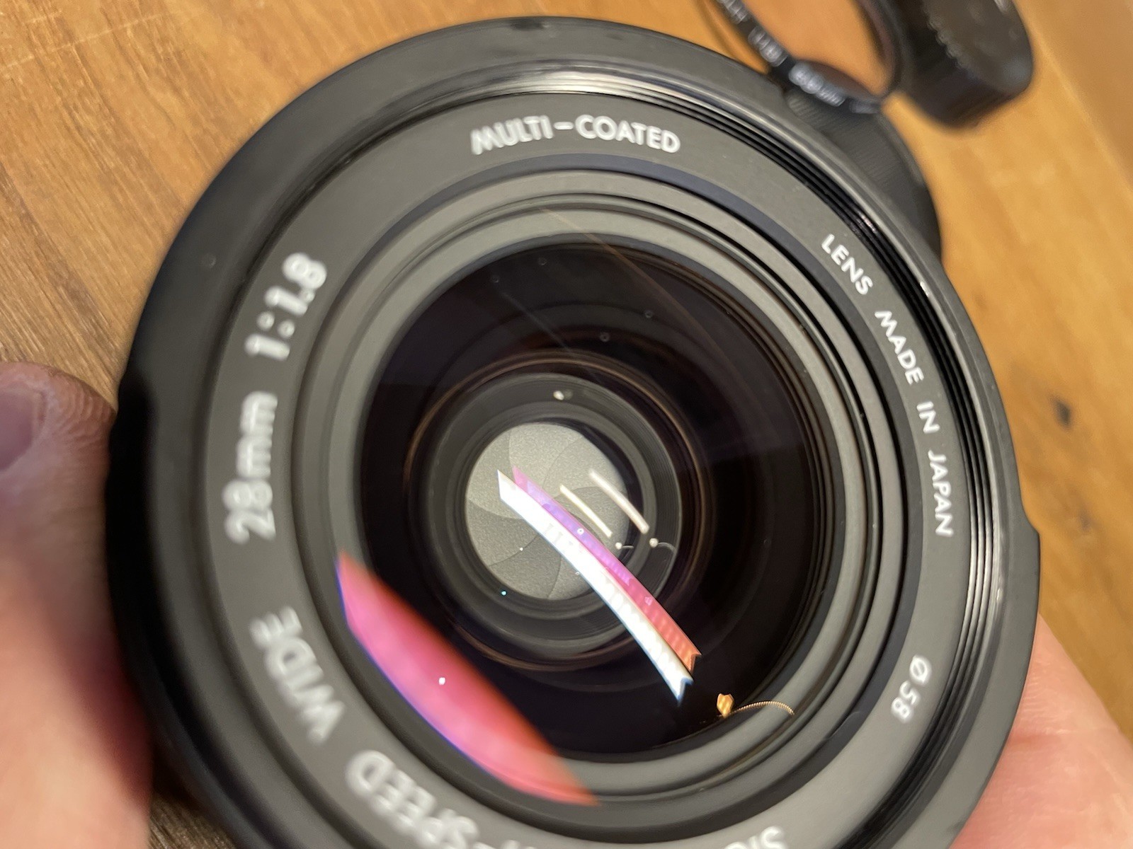 *Opt Mint* SIGMA AF High Speed Wide 28mm F/1.8 Lens for Nikon From Japan