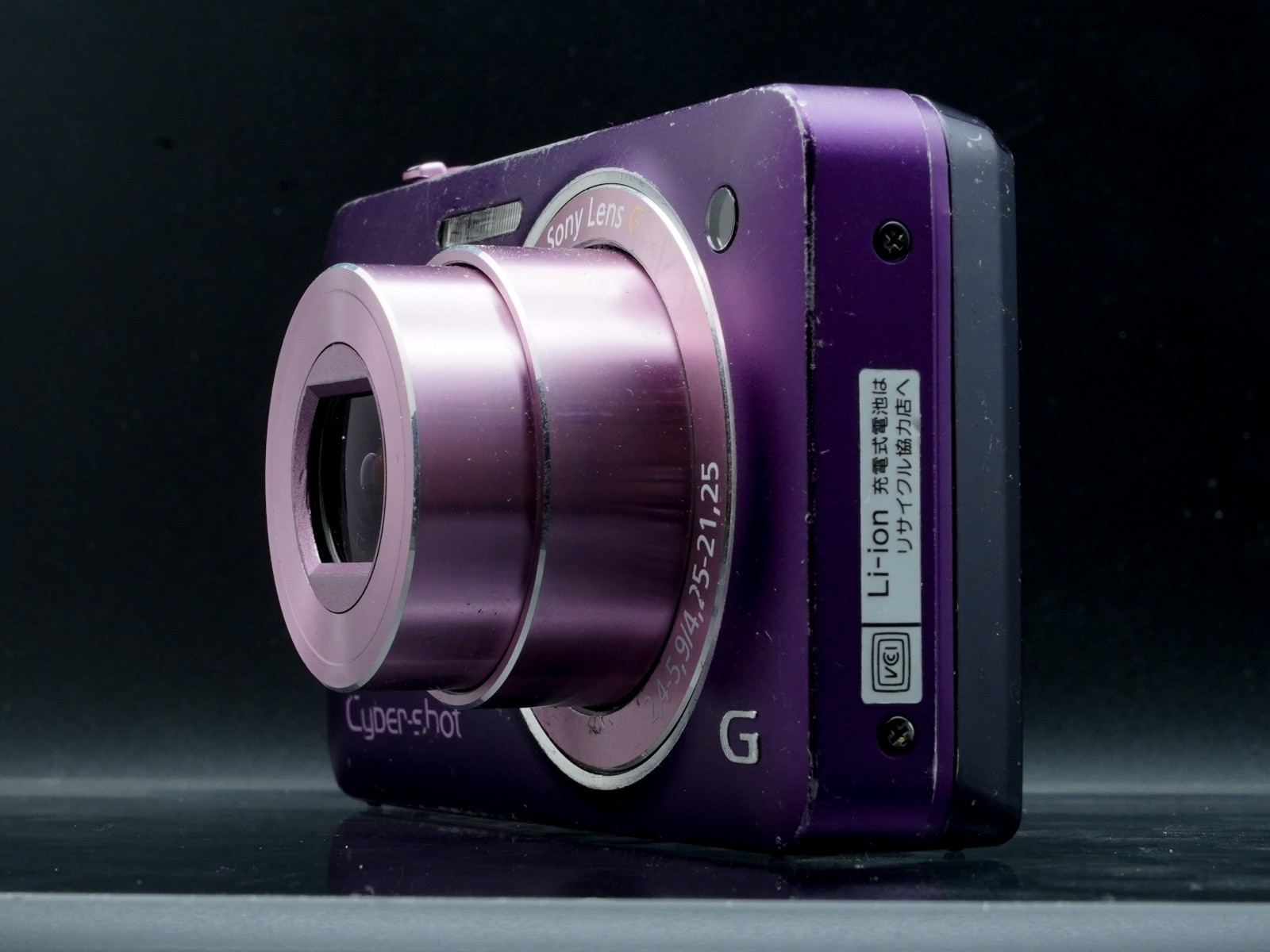 [EXCELLENT] Sony Cyber-shot DSC-WX5 Purple 12.2MP Digital Camera Tested Working