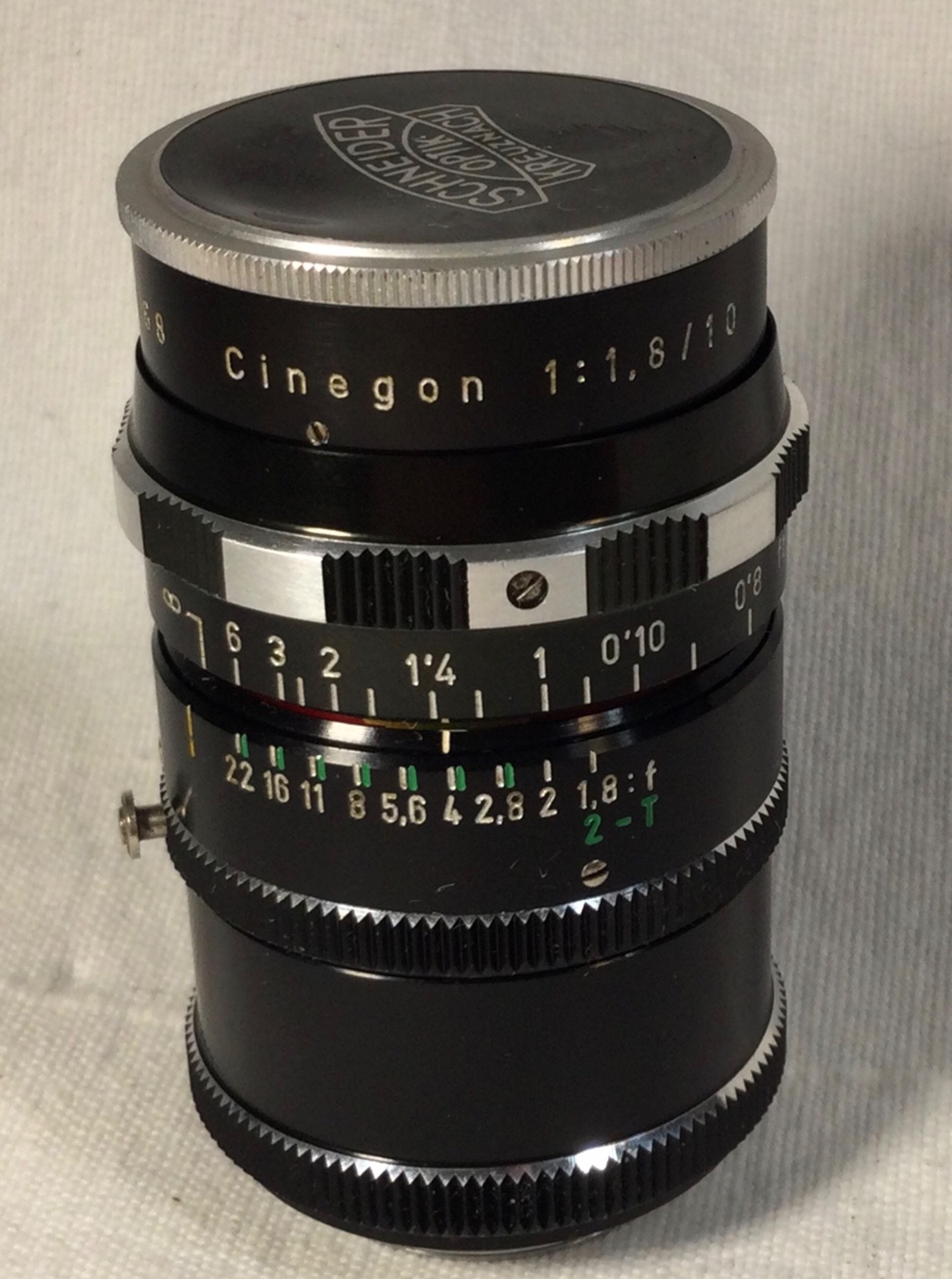 Schneider Kreuznach Cinegon 1:1.8 10mm C-mount wide angle lens