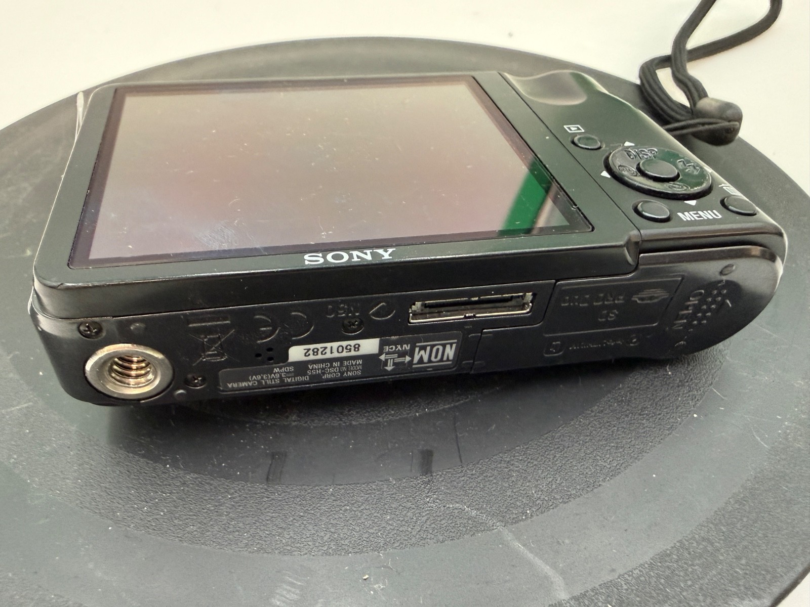 Sony Cyber-Shot DSC-H55 14.1MP 10x Opti Zoom Digital Black Camera Tested/Works