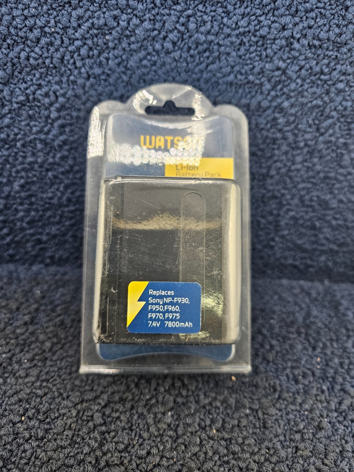 Watson B-4206 Li-Ion Battery Pack 7.4V 7800mAh Sony NP-F930 F950 F960 F970 F975