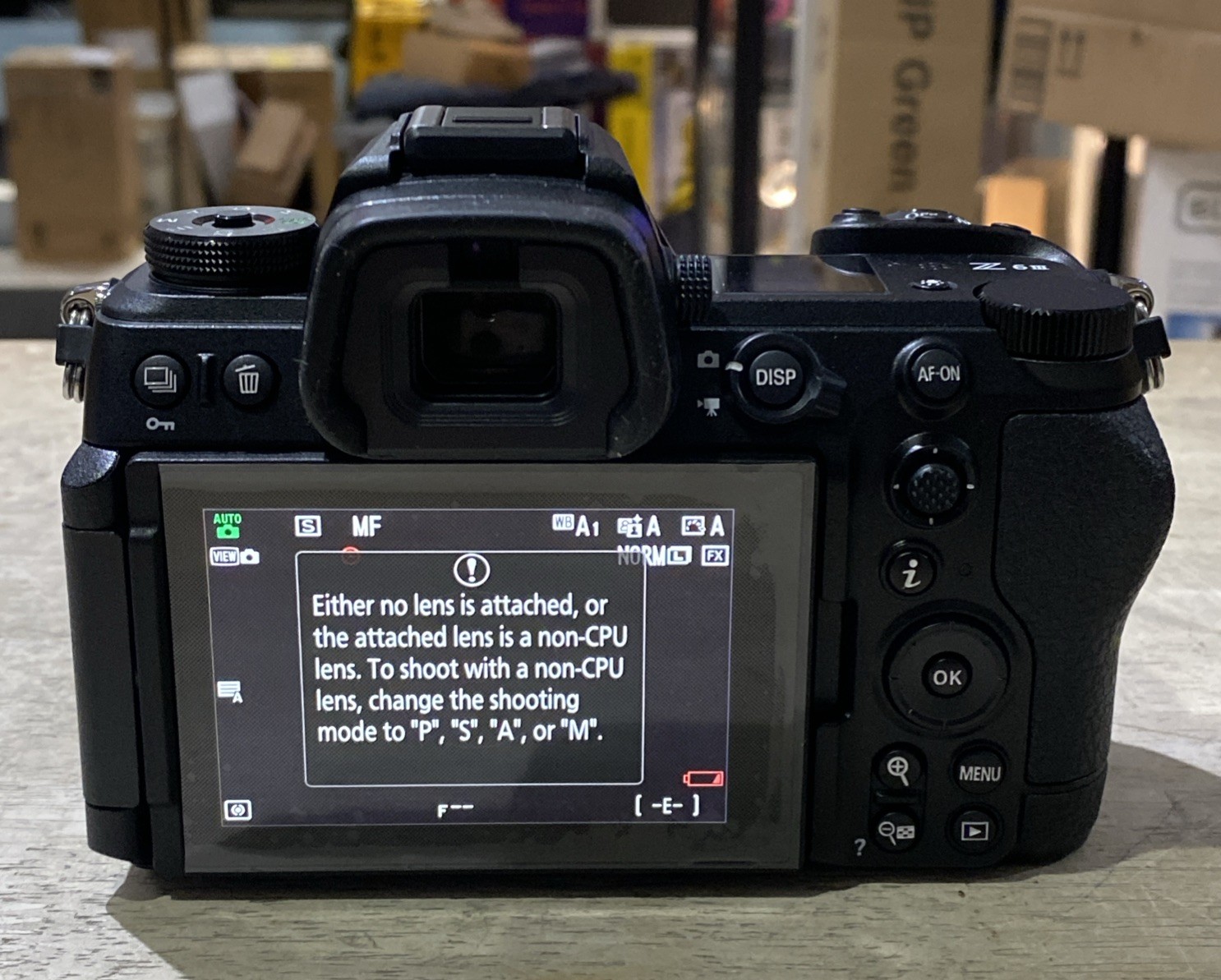 Nikon Z 6III Mirrorless Camera 24.5MP Body W/ 2 Batteries & Charger