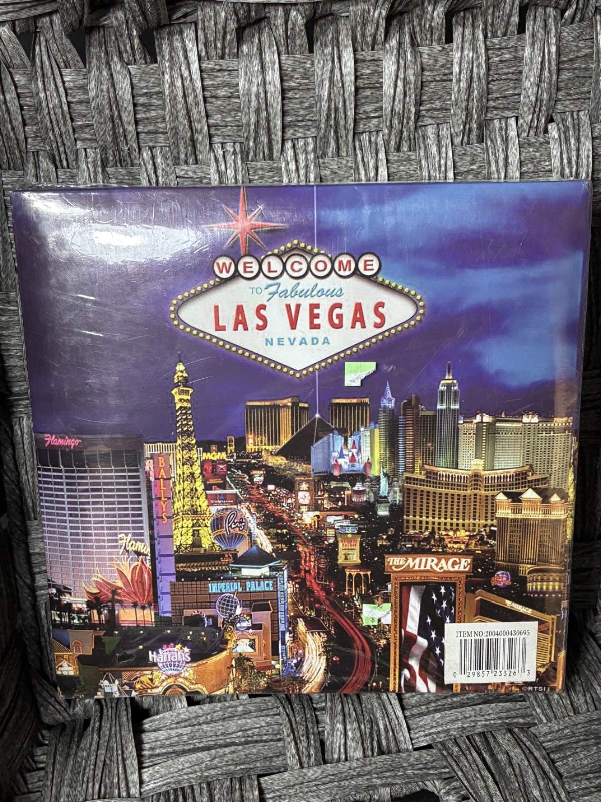 Las Vegas Nevada Photo Album 4×6 Holds 200 Photos Sealed