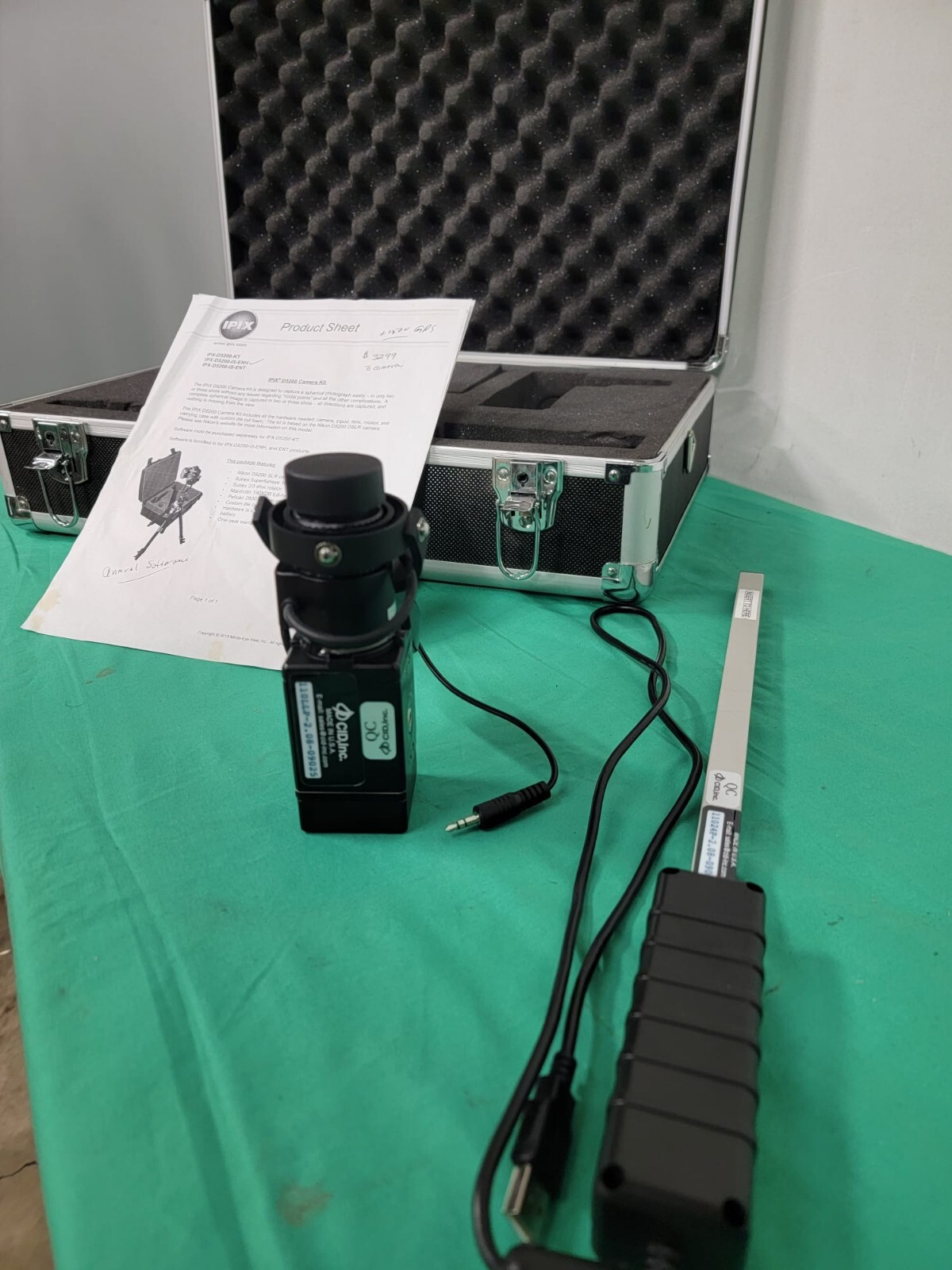 CID QC CI-110/CI-120 KB-742 IPIX D5200 Camera Kit Digital Plant Canopy Imager