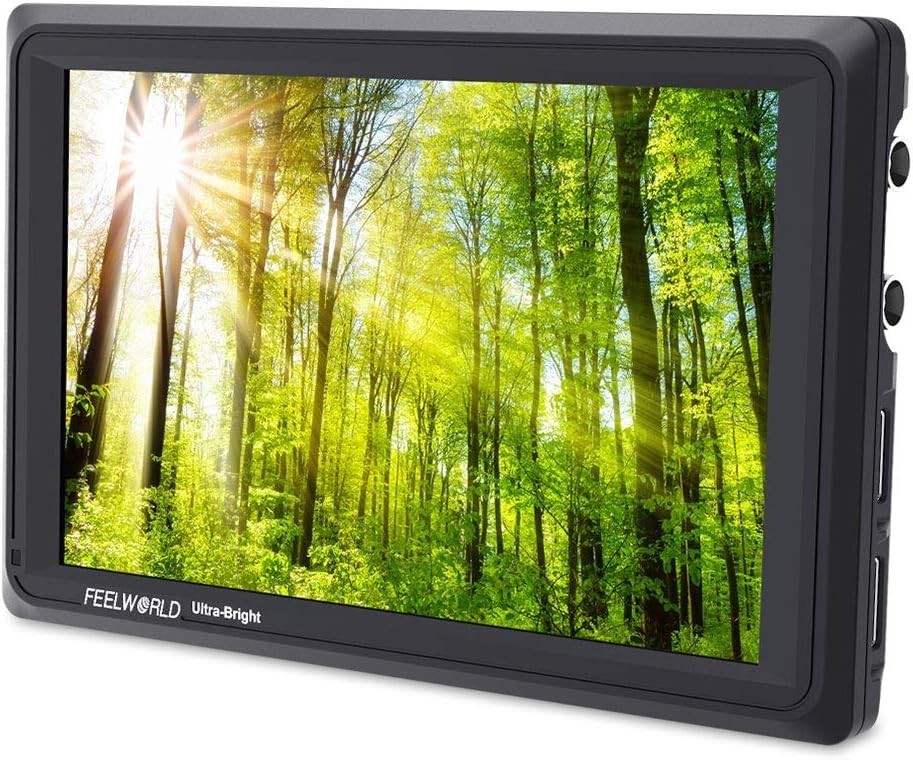 Feelworld FW279S 7 Inch 2200 nit Camera Field 4K Video Monitor + Extras