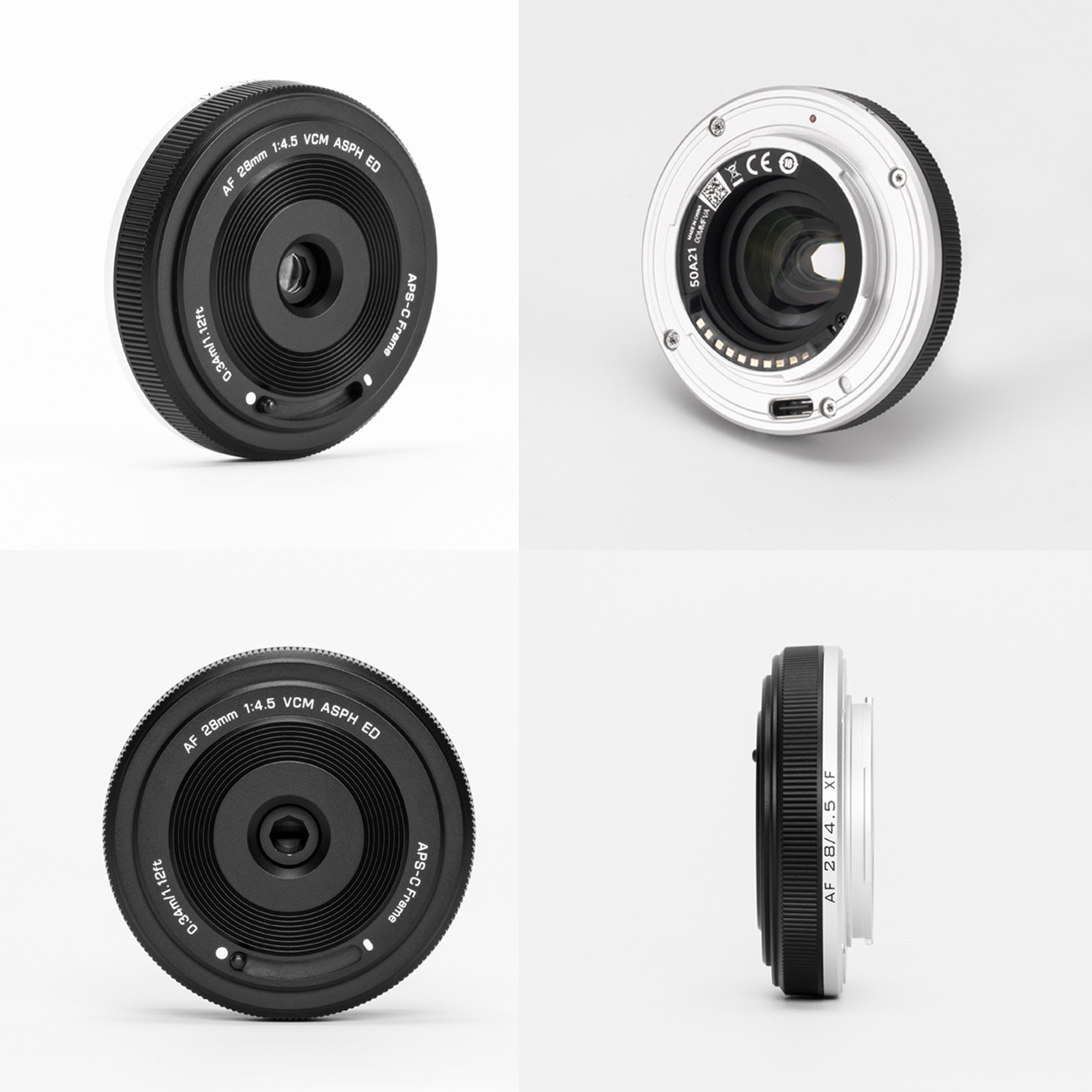 VILTROX 28mm F4.5 XF Pancake Auto Focus Wide Angle Prime Lens for Fuji X-Mount