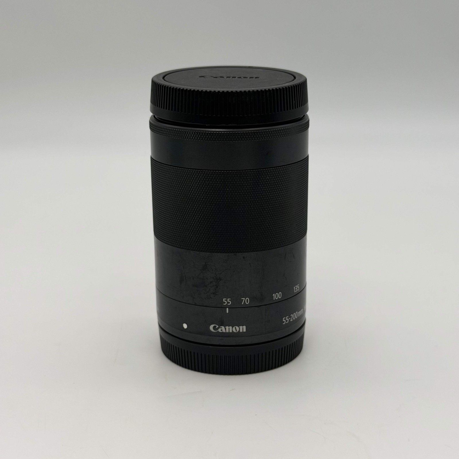 Canon EF-M 55-200mm f/4.5-6.3 IS STM Lens w/Caps