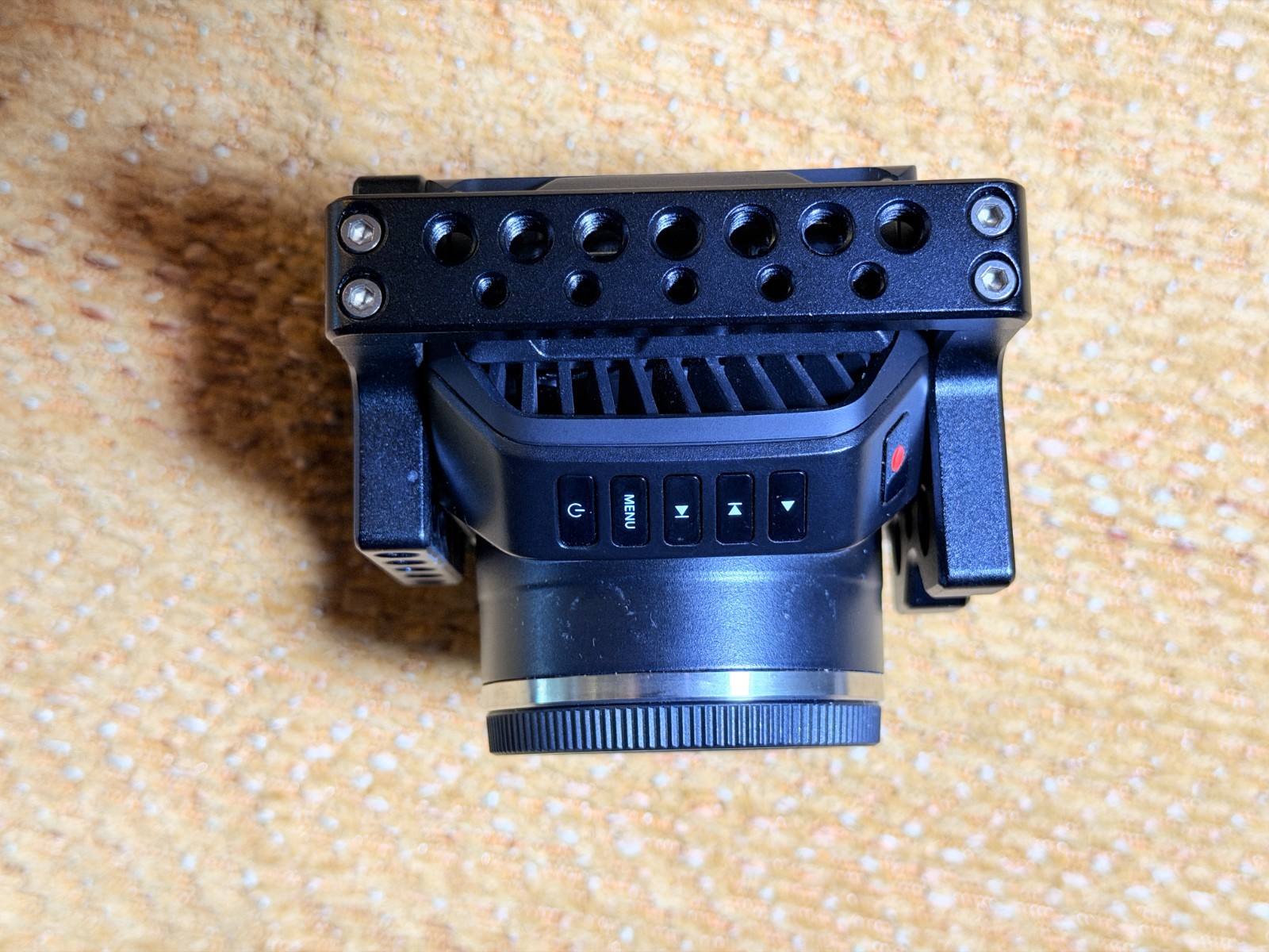 Blackmagic Micro Cinema Camera BMMCC w/ Wooden Camera Cage, & Cable – Mint!