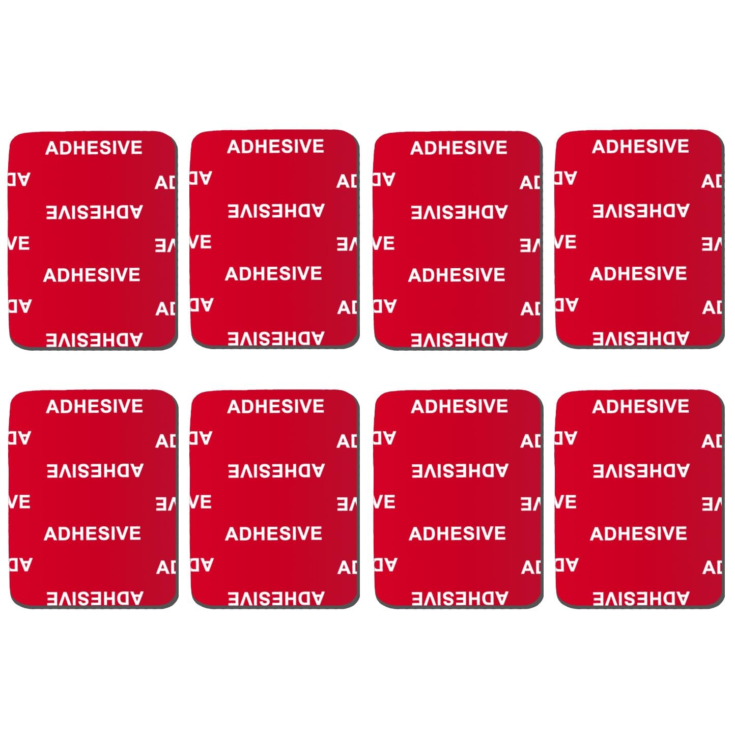 8pcs Sticky Adhesive Pads,for GoPro Curved Flat Helmet Base Mount,Double Side…