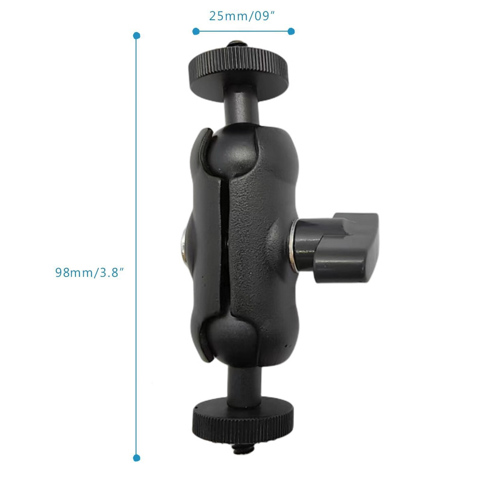 Magic Arm 360° Rotatable 1/4″ Mount Adapter for Tripod Gopro Camera/LED/Phone