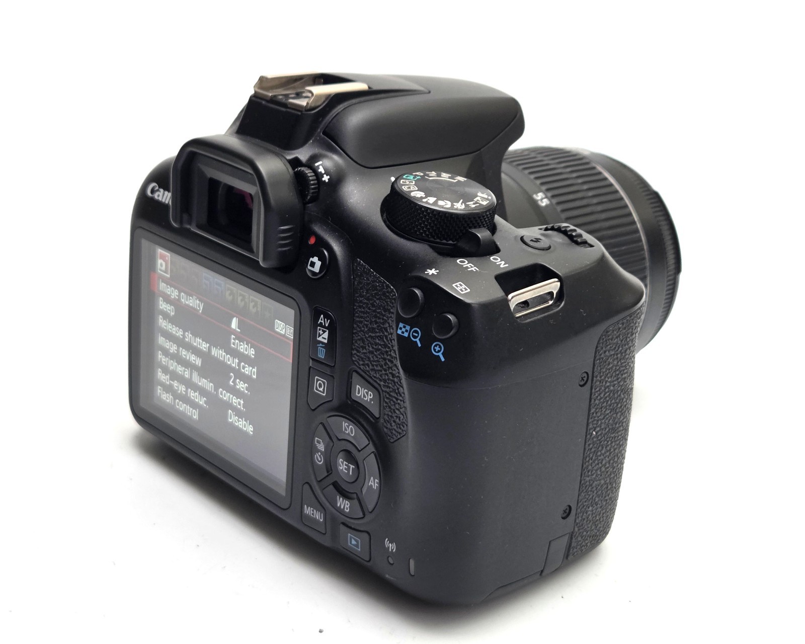 Canon EOS 1300D/ Rebel T6 18MP Digital SLR Camera, EF-S 18-55mm III Lens