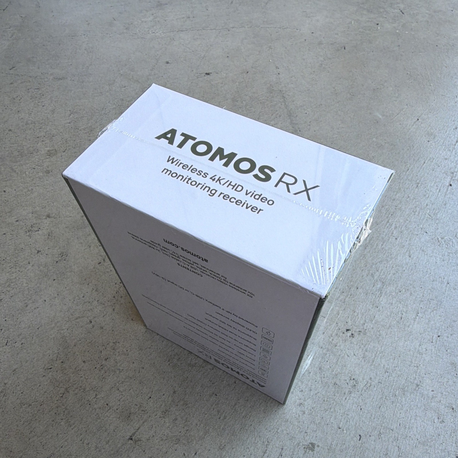 Atomos RX Wireless 4K Video Receiver w/ OLED, HDMI & 3G-SDI ATOMRXSL01
