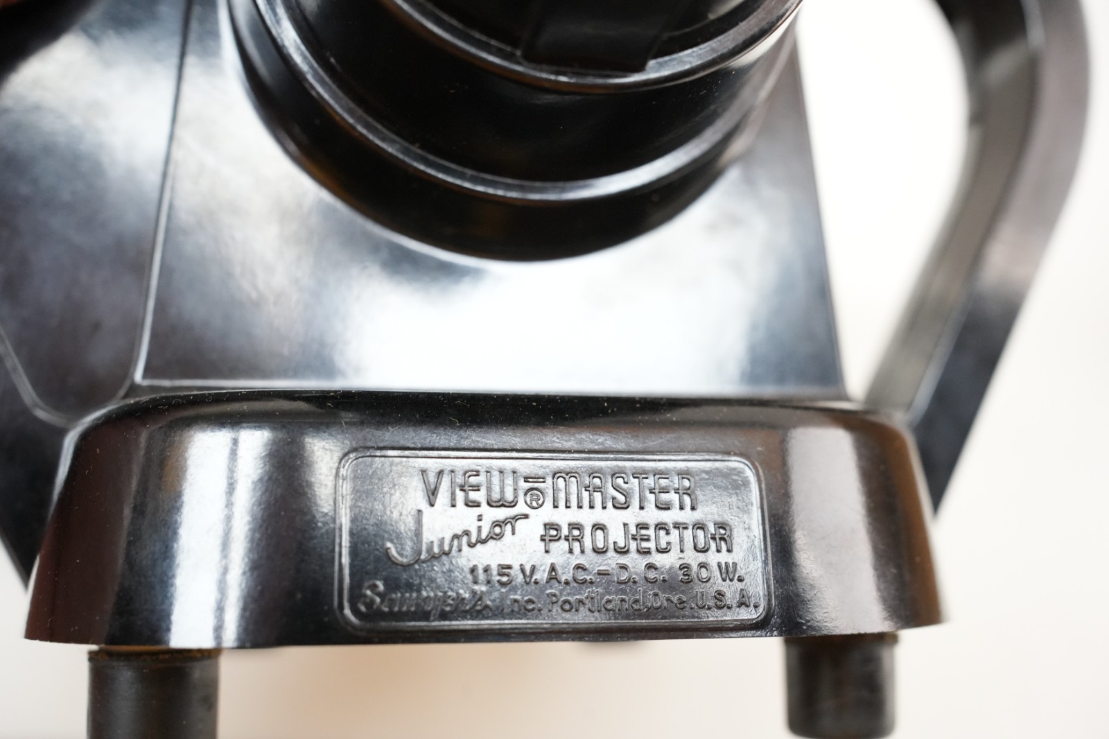 Vintage 1950s Sawyer’s View-Master Junior Projector original box. Working W/bulb