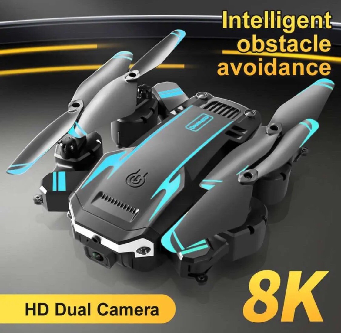 8K HD Drone Professional Dual Camera WIFI FPV GPS RC Quadcopter- USA Seller