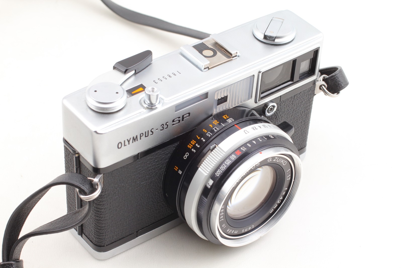 Meter Works [MINT+++ Strap] Olympus 35 SP 35mm Film Camera 42mm f/1.7 Lens JAPAN