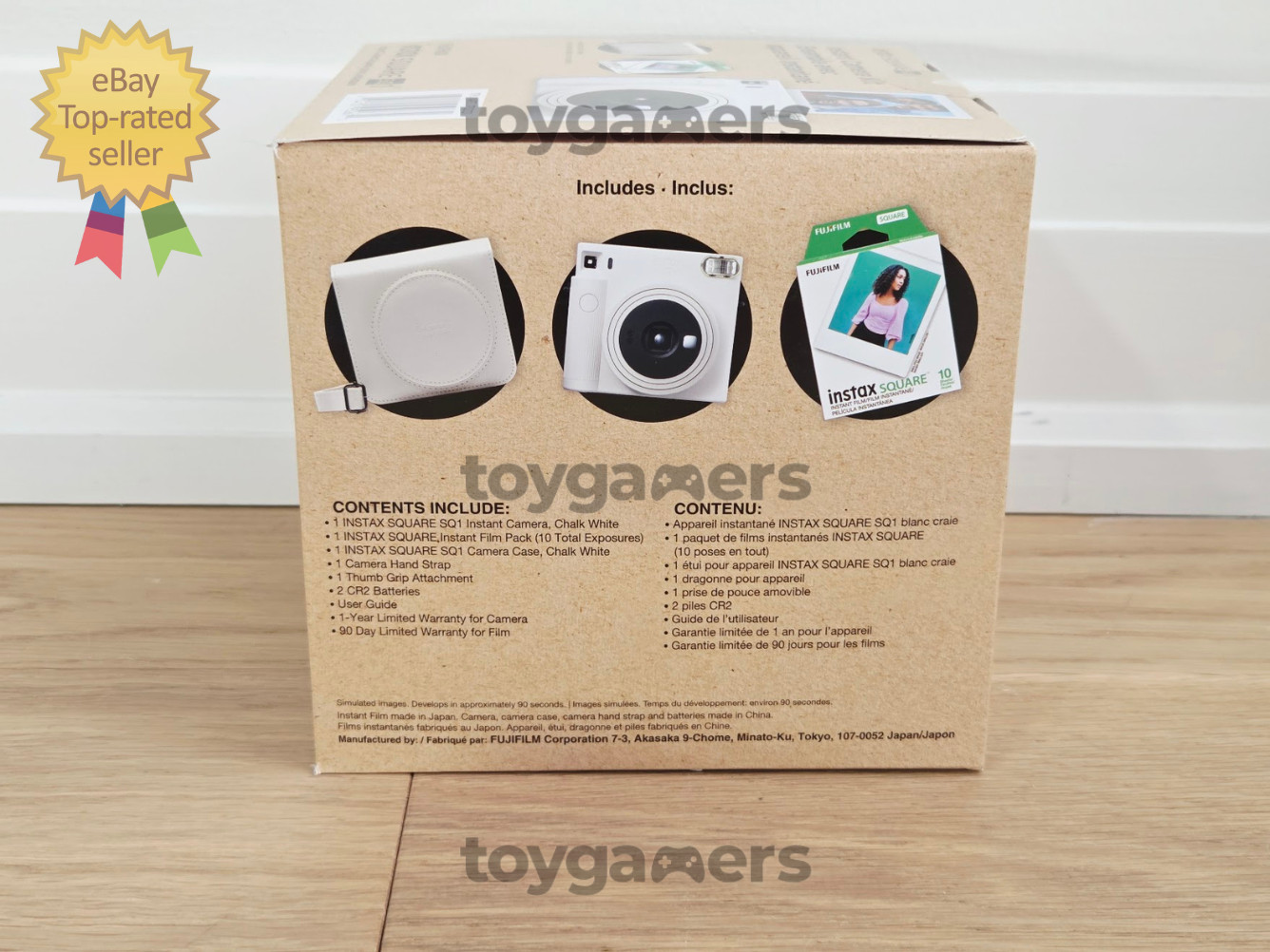Fujifilm Instax Square SQ1 Camera Kit + Case 10 Instant Film Pack | Brand New