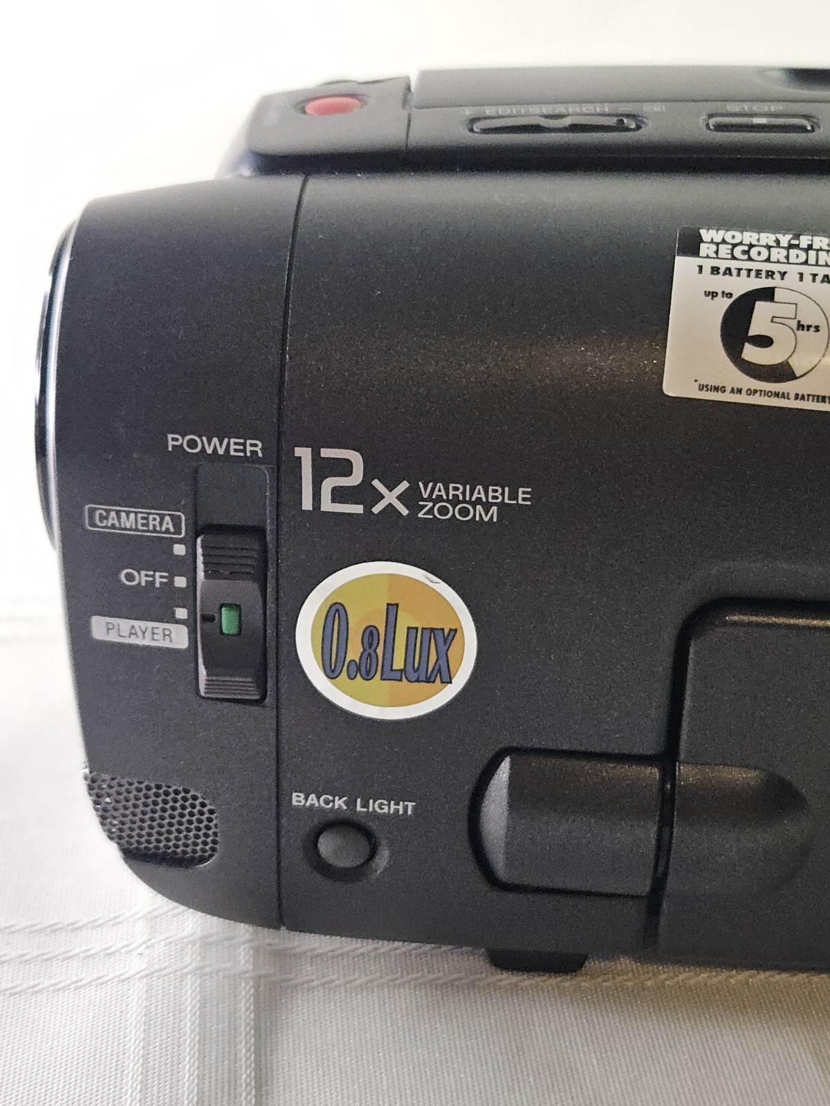 Sony Handycam CCD-TRV119 Vidoe8 Camcorder (Gray) Tested Works Great Condition