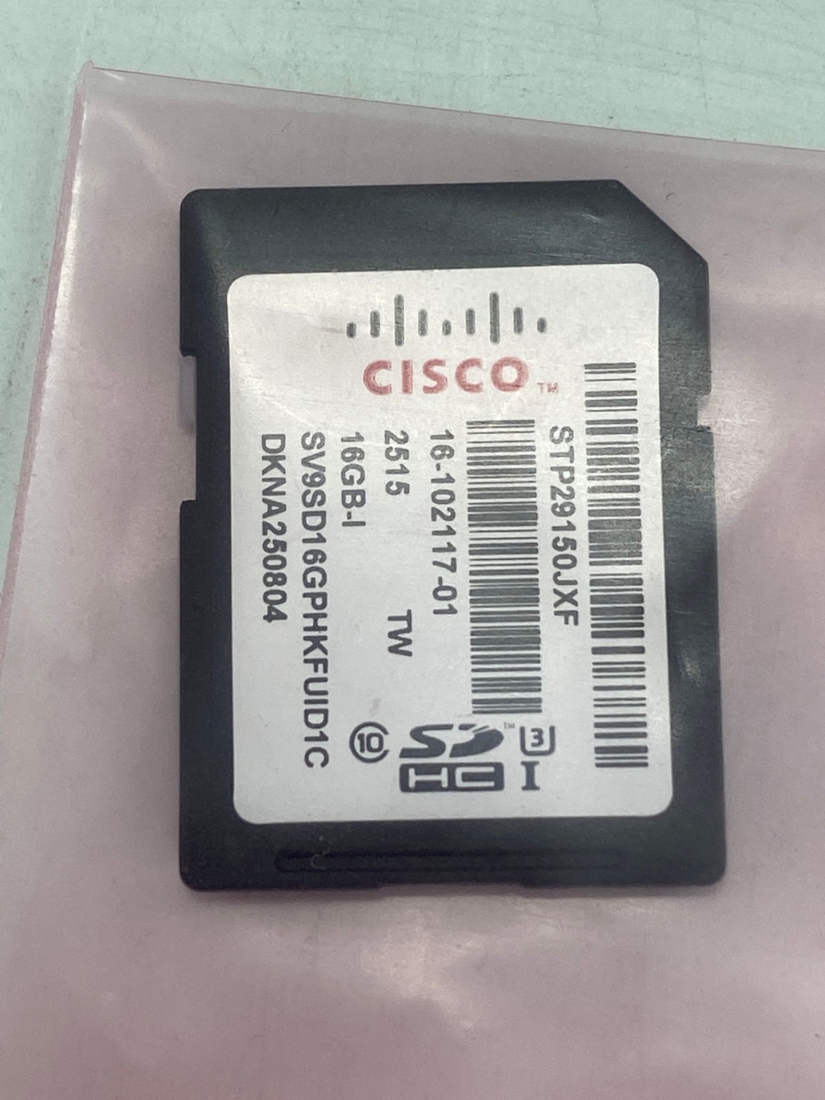 Cisco IE 16GB SD Memory Card SD-IE-16GB New Sealed