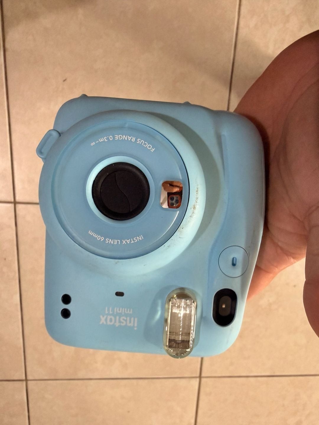 Fujifilm Instax Mini 11 Instant Film Camera, Sky Blue