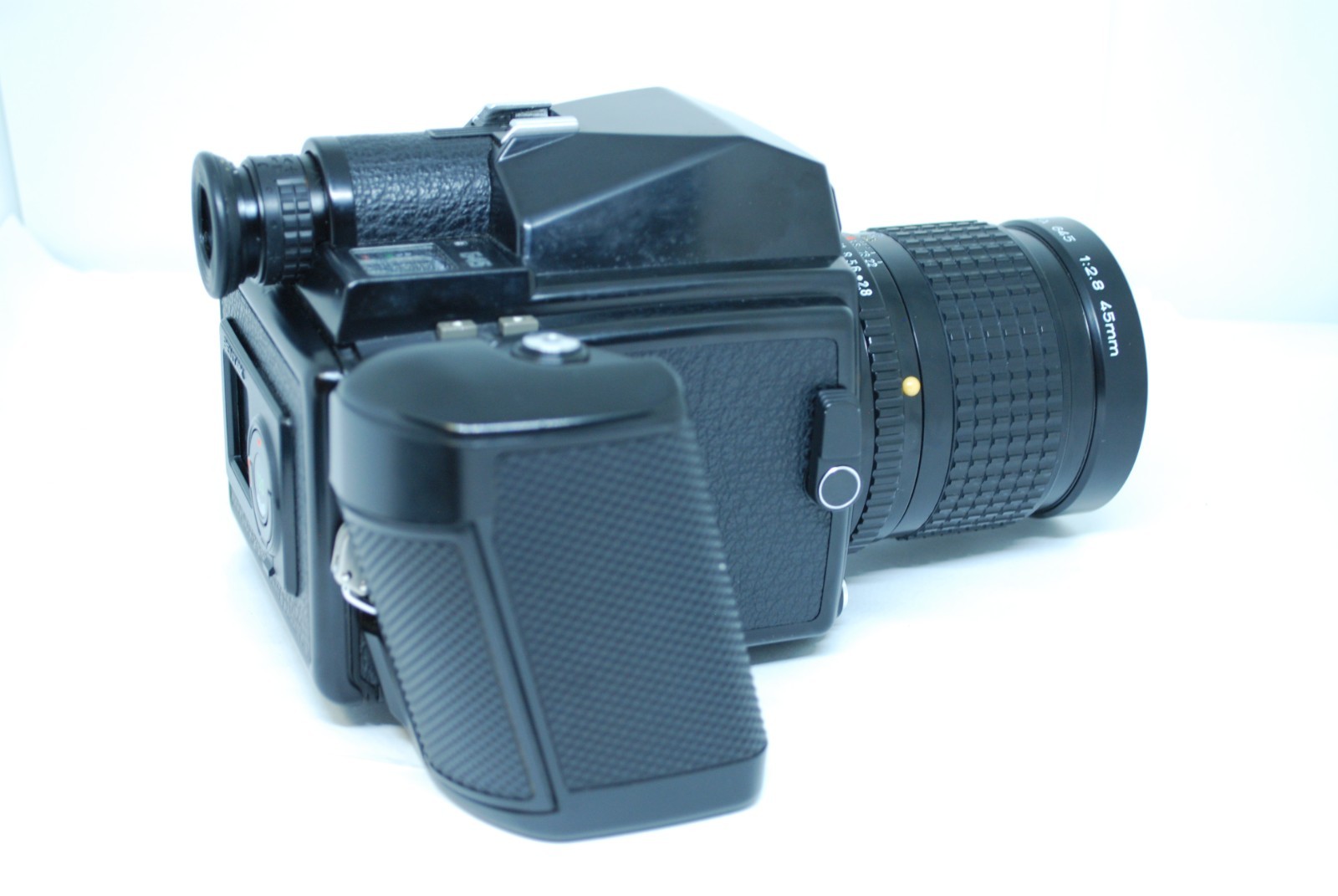 “Excellent++”Pentax 645 Medium Format SLR Film Camera with 45 mm lens Kit #6148