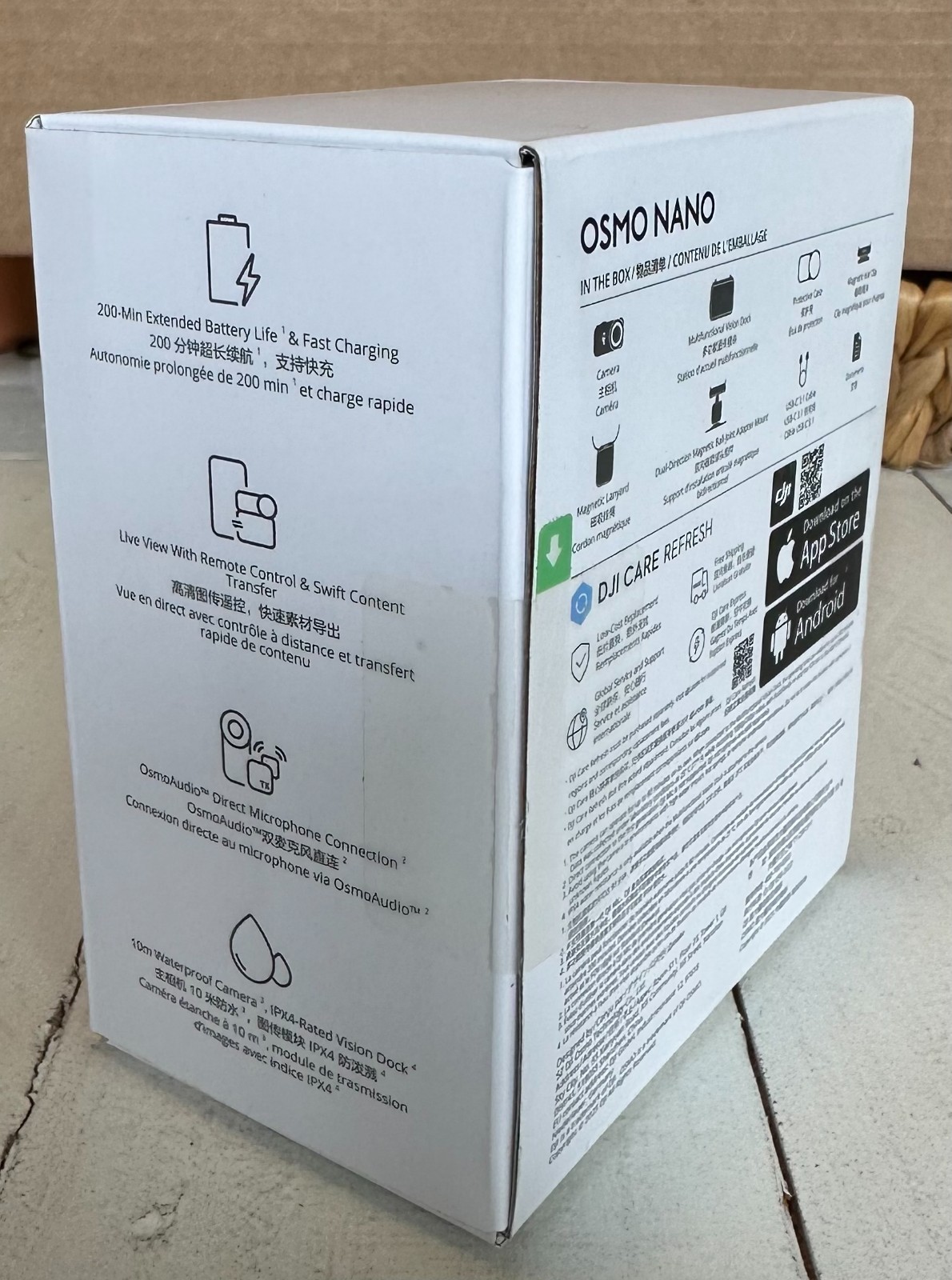 DJI – OSMO NANO Standard Combo (128GB) – Black