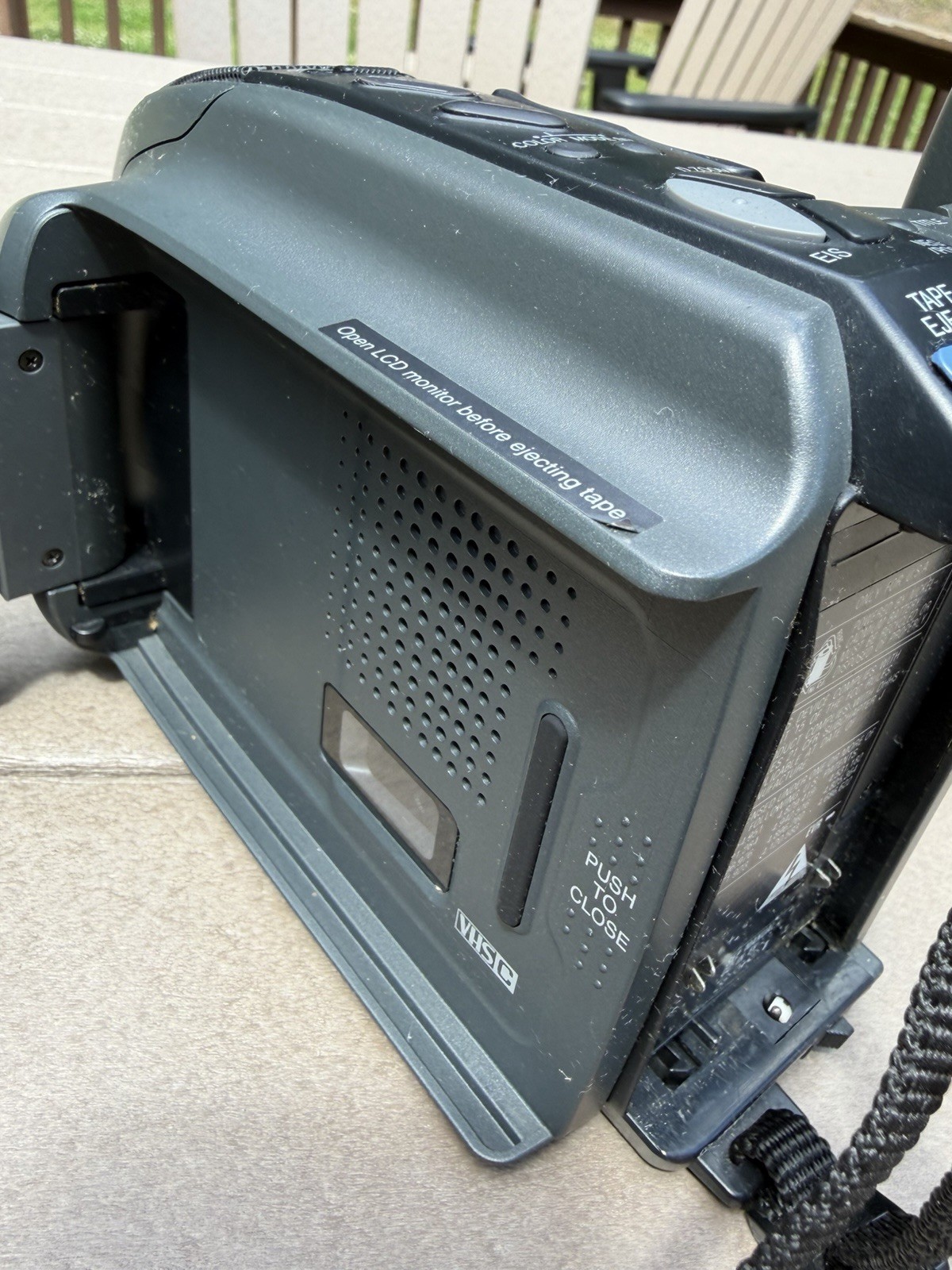 Panasonic PV-L606 VHS-C Analog Camcorder UNTESTED