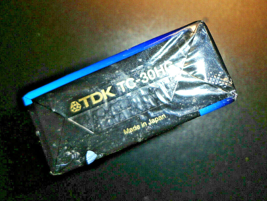 TDK HG 30 Ultimate VHS-c Video Cassette Tape – ONE Tape