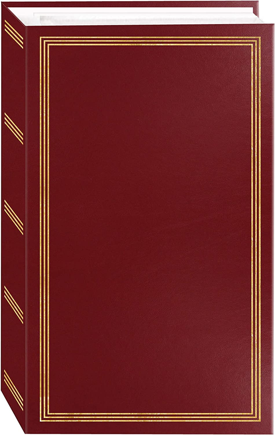 3-Ring Pocket BURGUNDY Album for 504 Photos – 4″X6″