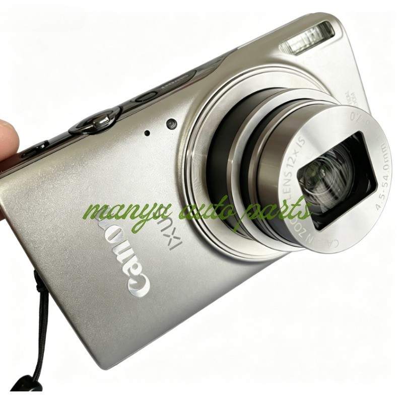 Canon PowerShot ELPH 360 HS/ IXUS 285 HS Digital Camera Silver 12X Optical Zoom