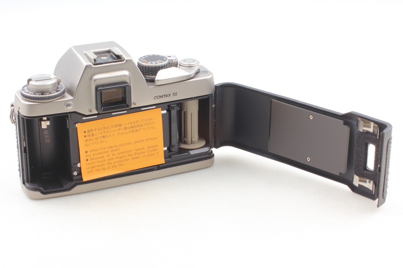Rare[Top Mint] CONTAX S2 60 Years Titanium SLR Film Camera Body Only From Japan