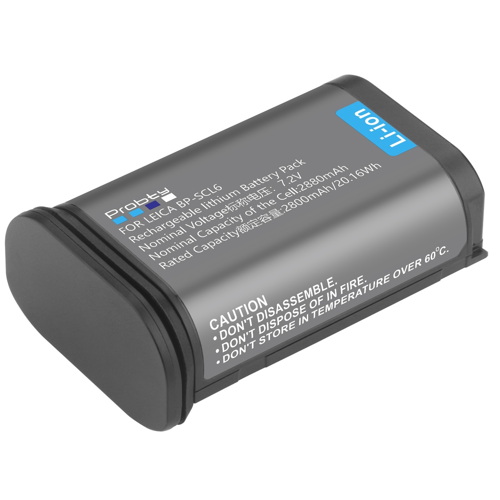 BP-SCL6 Battery For Leica Q2 SL2 SL2-S Q3 SL3 SL3-S 43 Camera w Dual Charger