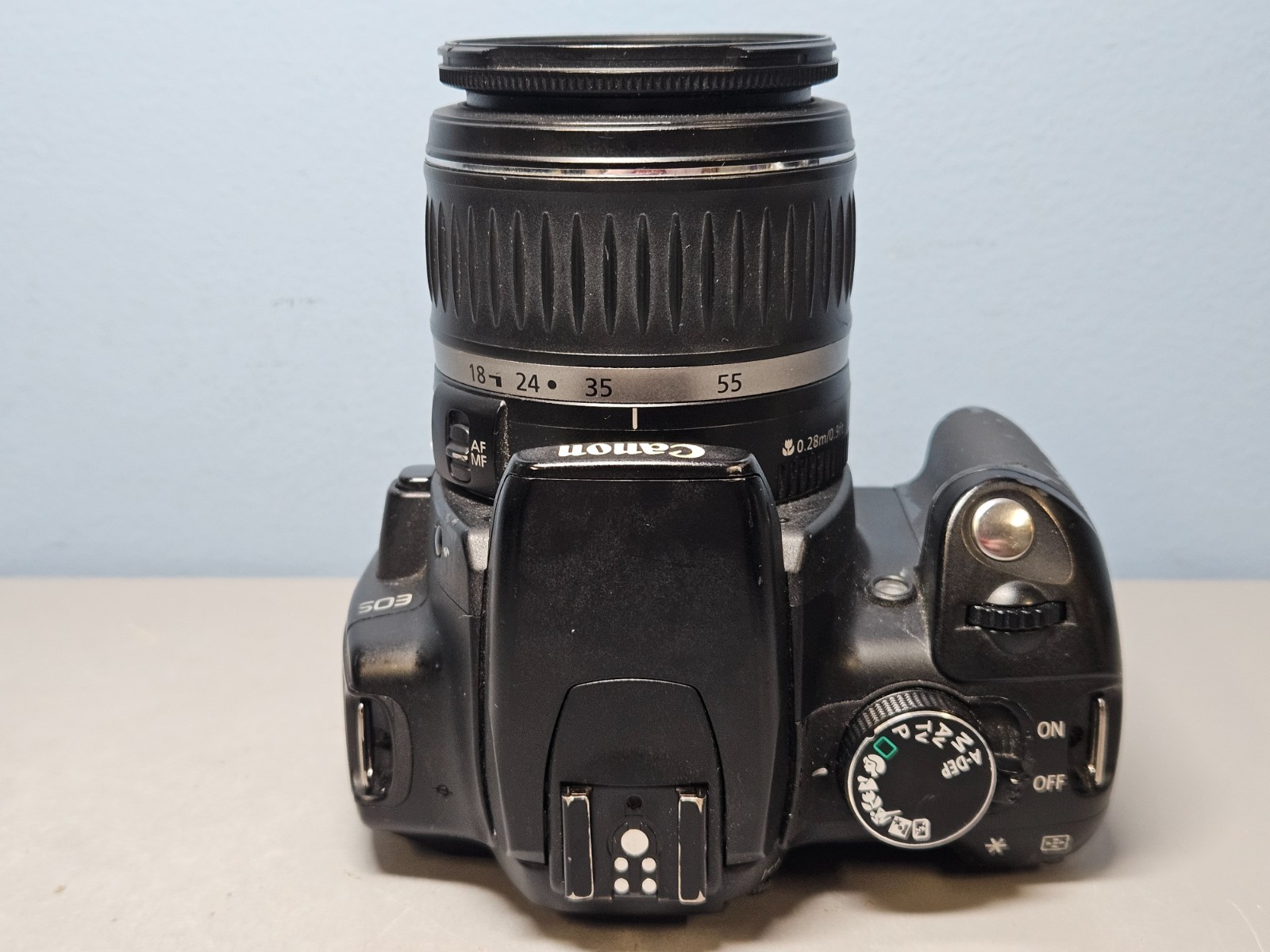 Canon Digital Rebel XT EOS Camera With Canon Zoom Lens EF-S 18-55mm – Pre-Owned